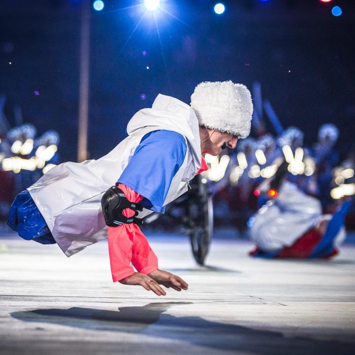 2014 –  Winter Paralympic Closing Ceremony – Sochi, Russia